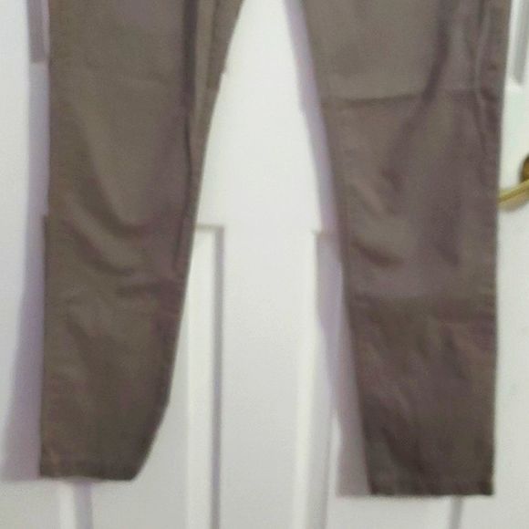 Levi's Mad Taupe Baggy High Rise Straight Leg Math Club College Trousers Pants 4 - Picture 6 of 14